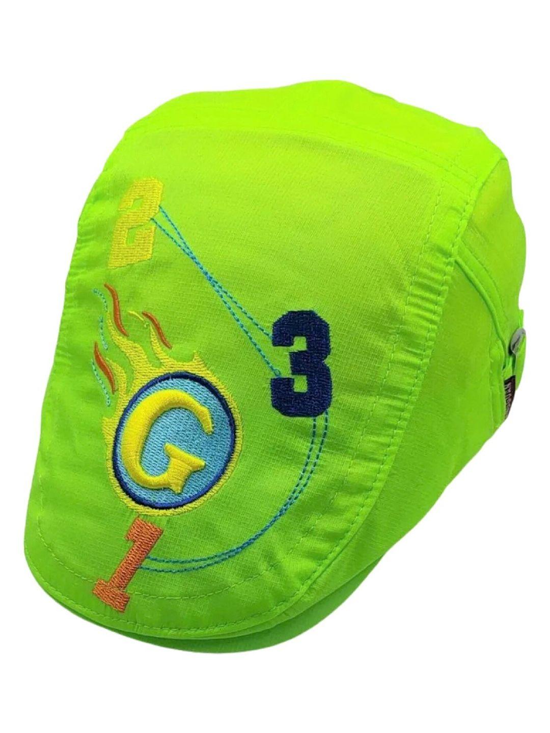 zacharias unisex embroidered ascot cap