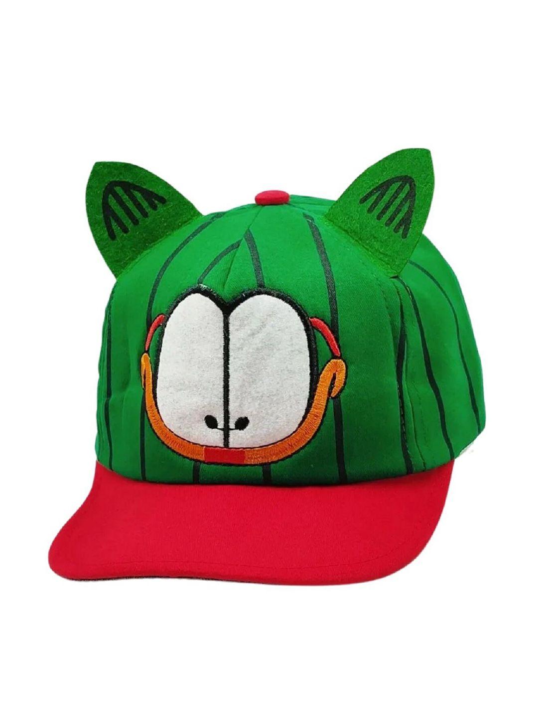 zacharias unisex kids green & red embroidered new york knicks baseball cap