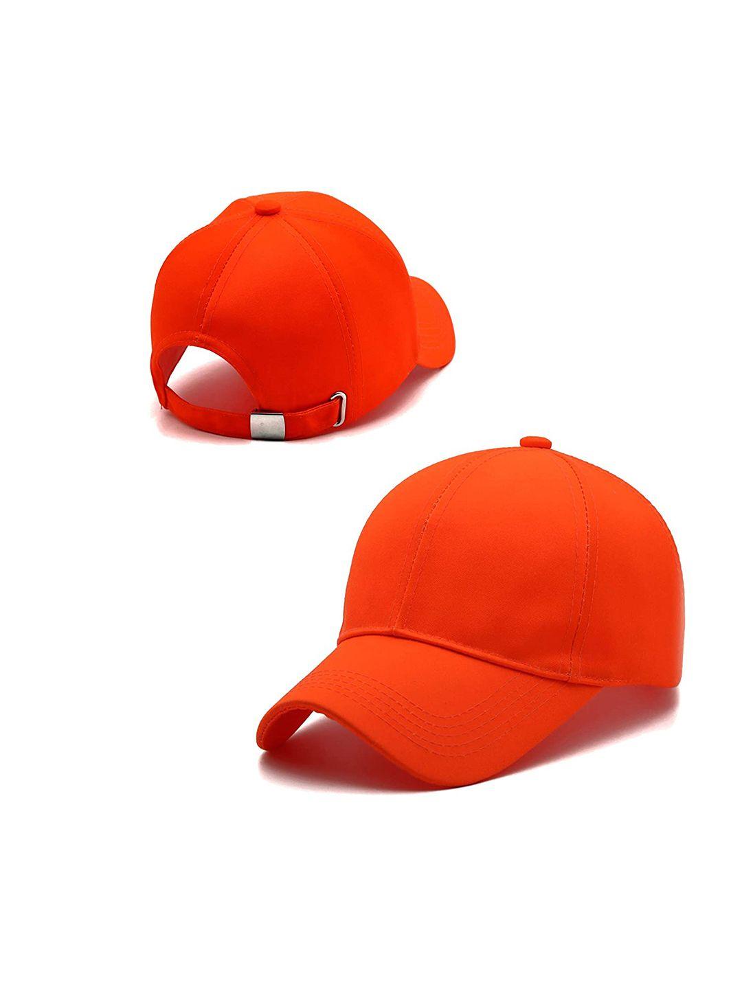 zacharias unisex orange baseball cap