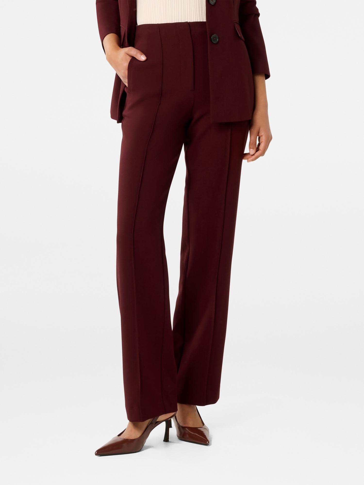 zali pintuck straight leg pant