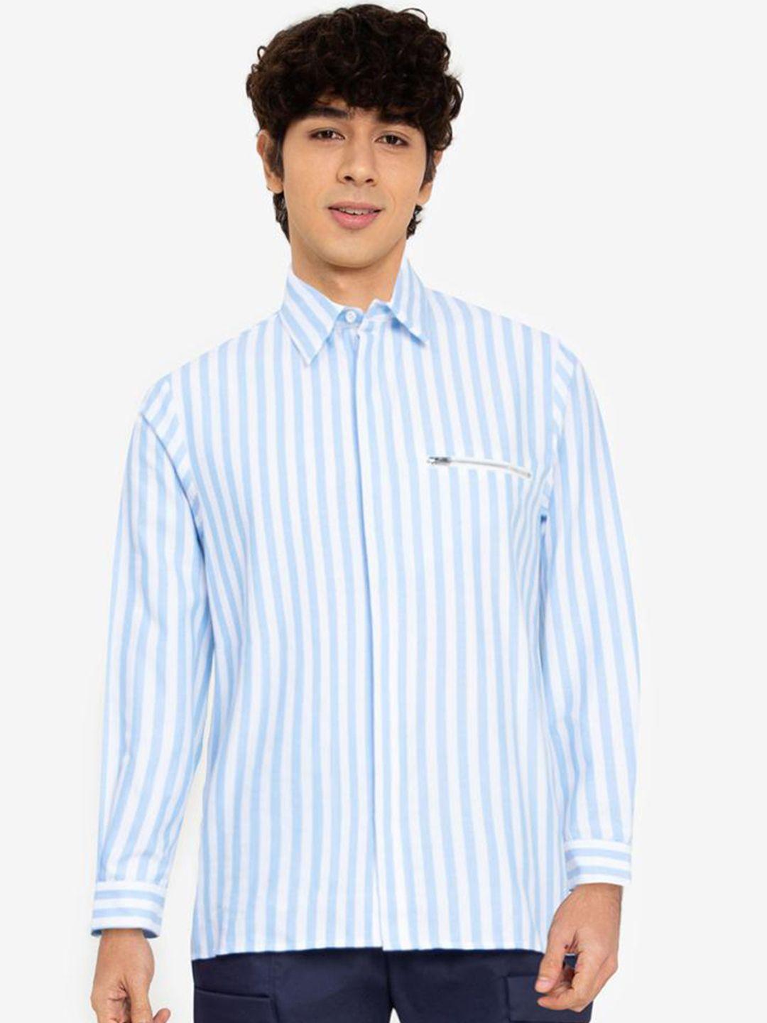 zalora basics men multicoloured checked casual shirt