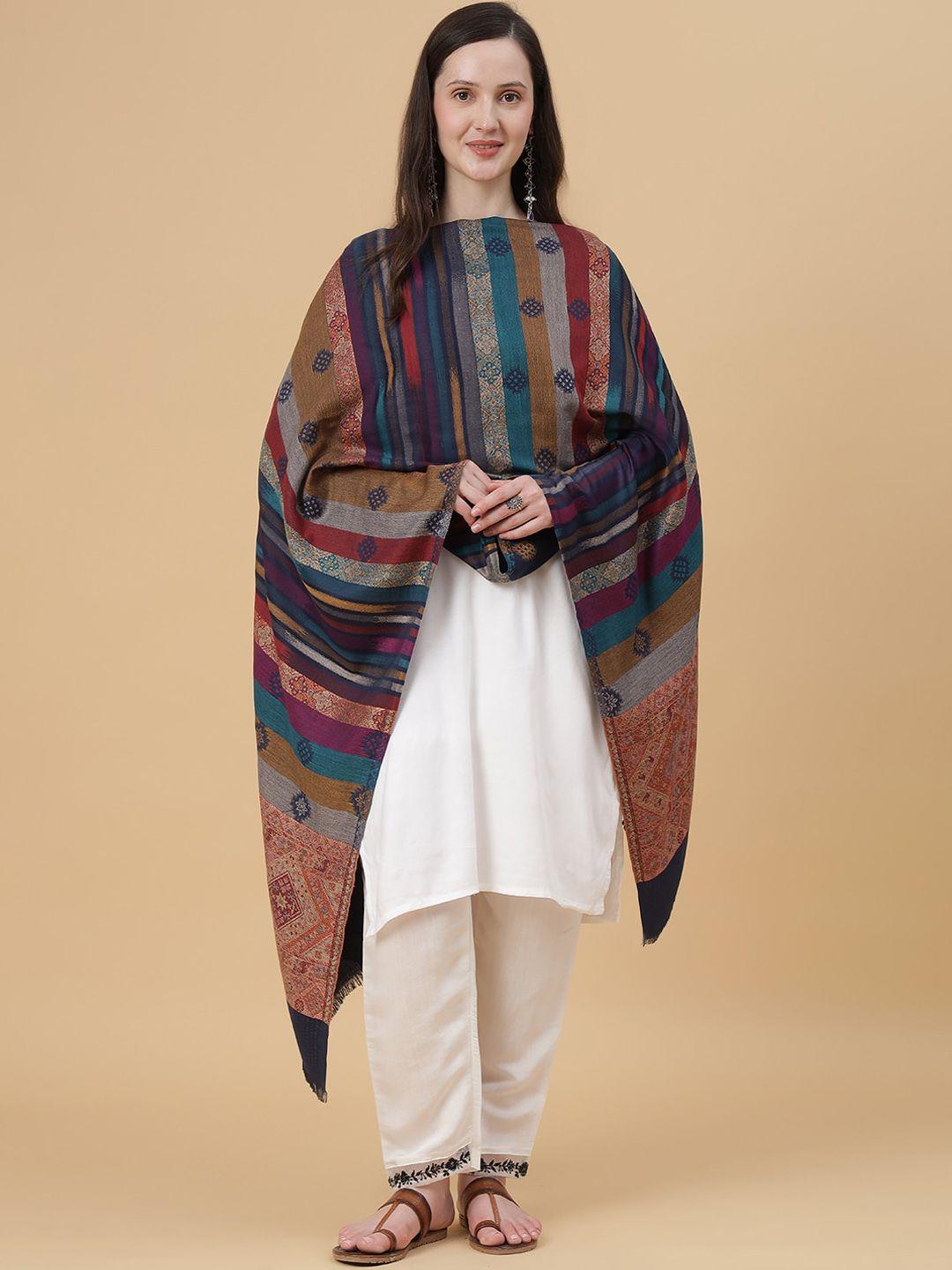 zamour ethnic motifs woven design jamawar shawl