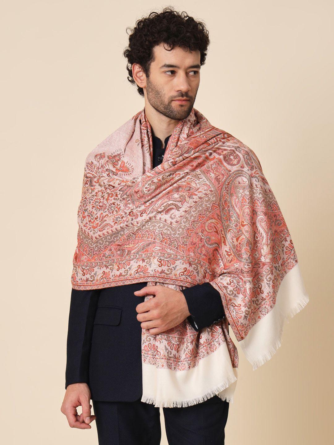 zamour men woven design shawl