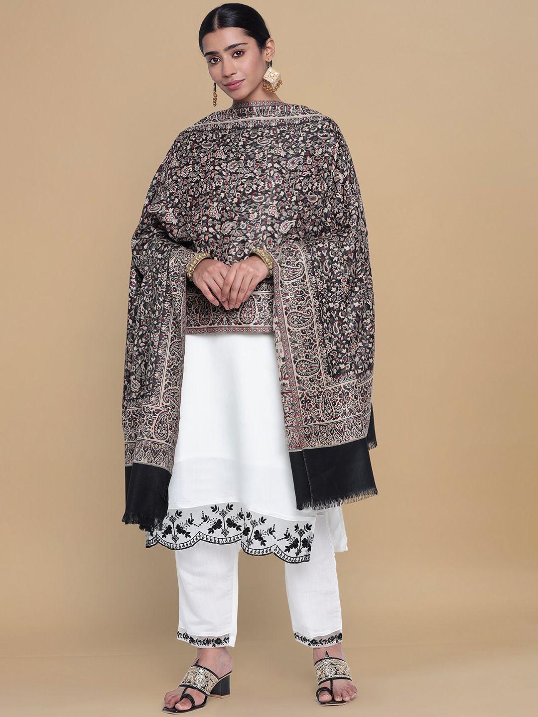 zamour paisley woven- design shawl