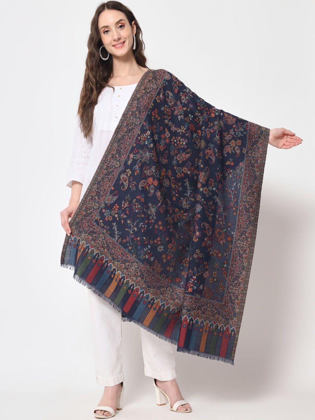 zamour women kani woven design woolen shawl