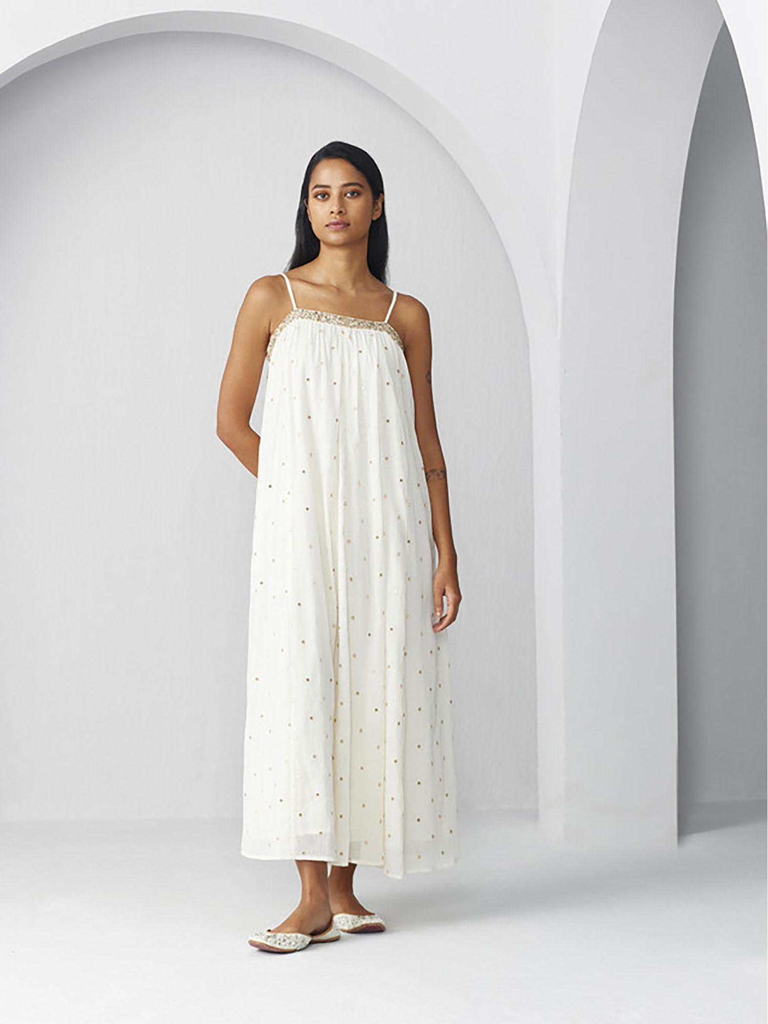 zardozi embroidered sequins dress