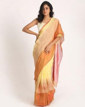 zari border handloom saree