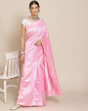 zari woven jacquard silk saree saree