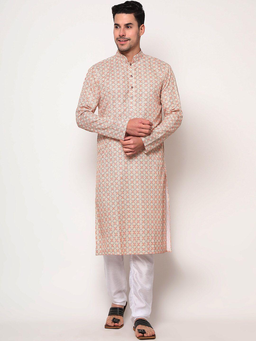 zarimo ethnic moif printed straight kurta