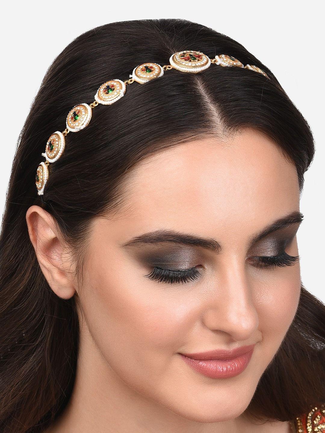 zaveri pearls women multi hair accessory