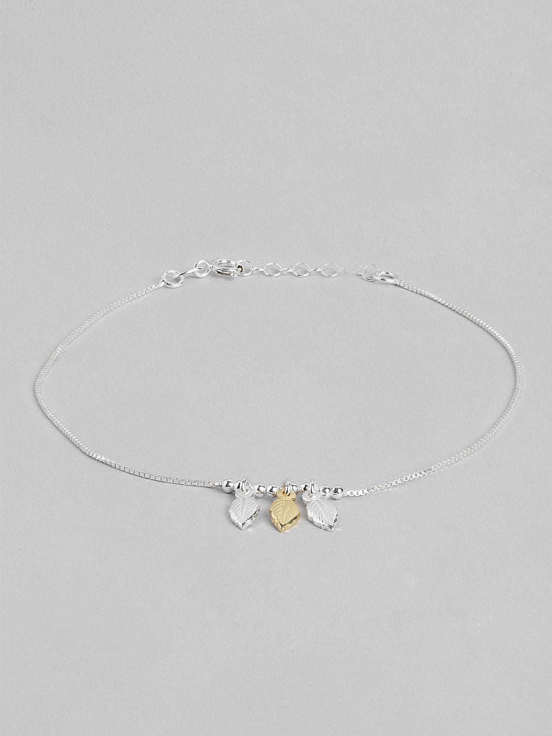 zavya 925 pure silver chain anklet