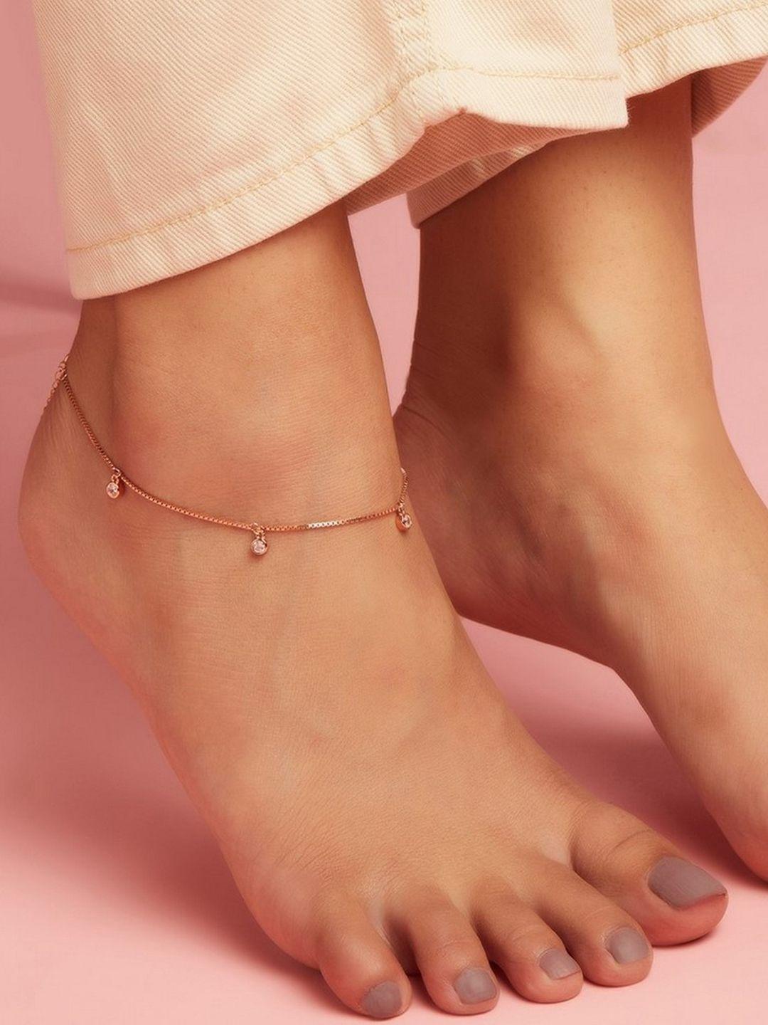 zavya 925 sterling silver anklet