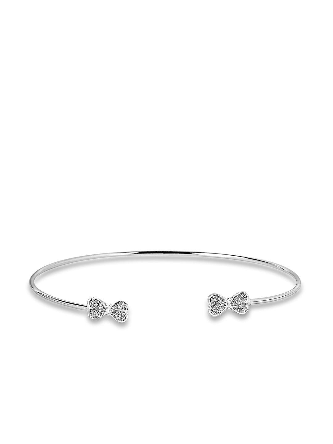 zayn sterling silver silver-plated cuff bracelet