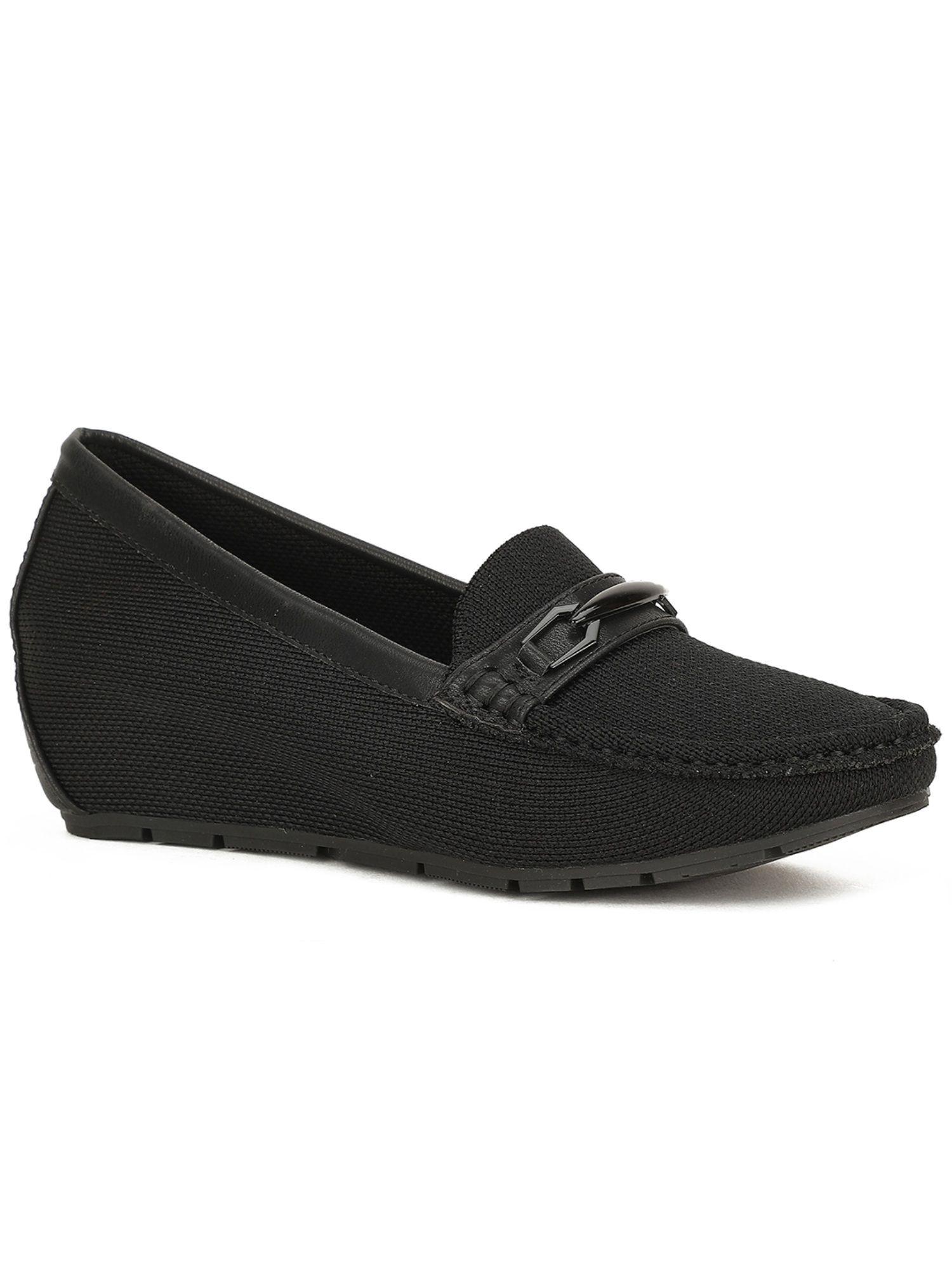 zaynab women black loafers