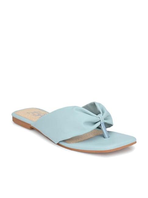 zebba women's rabia blue thong sandals