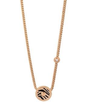 zebra pendant necklace