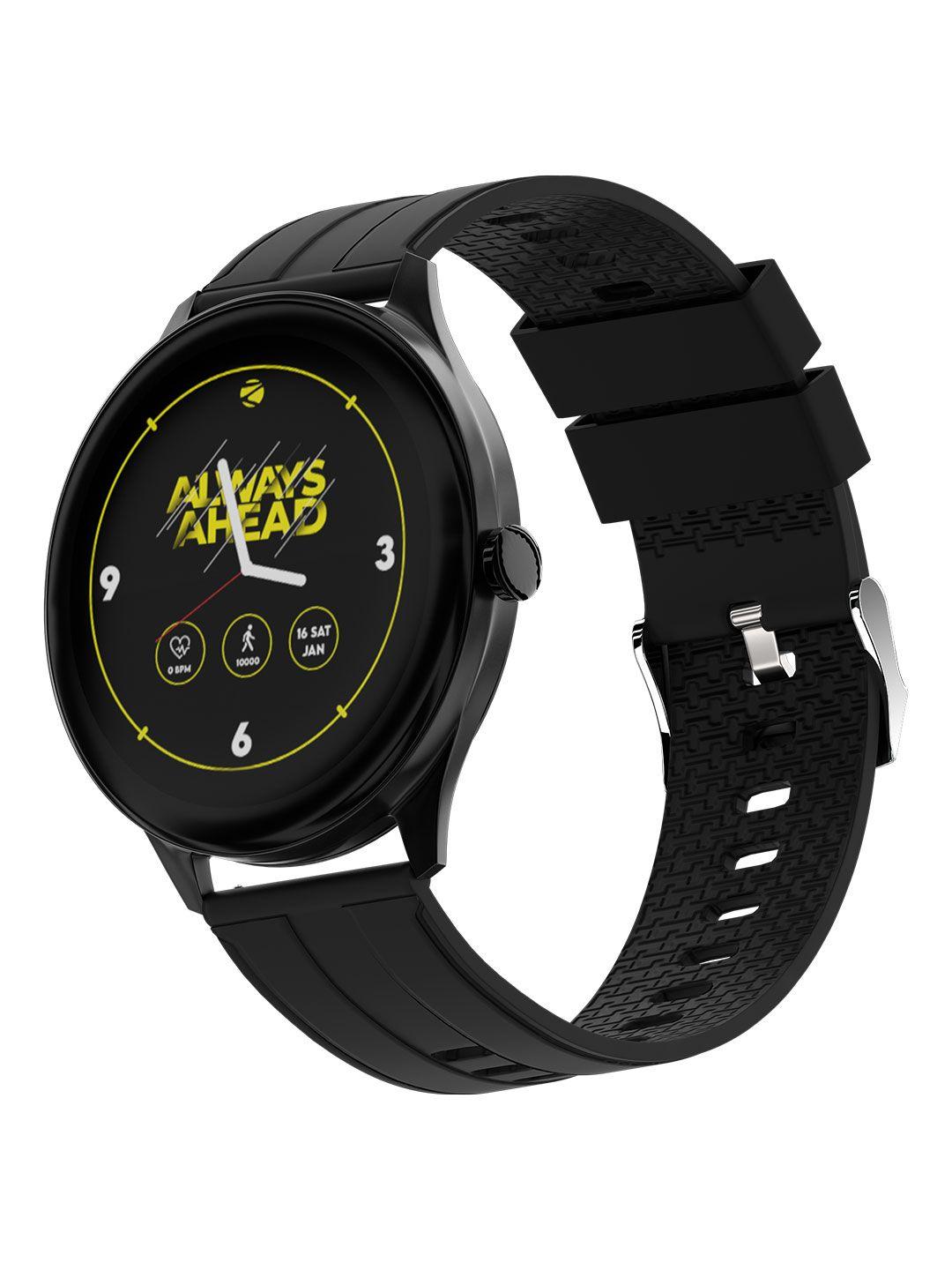 zebronics black fit2220ch smart watch