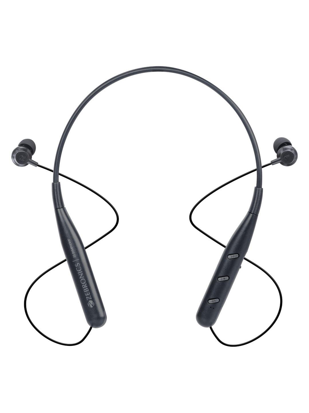 zebronics unisex black zeb-symphony bluetooth earphone