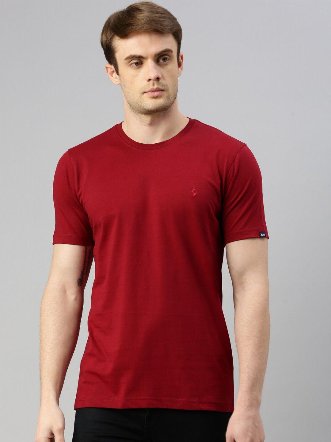 zedd round neck cotton t-shirt