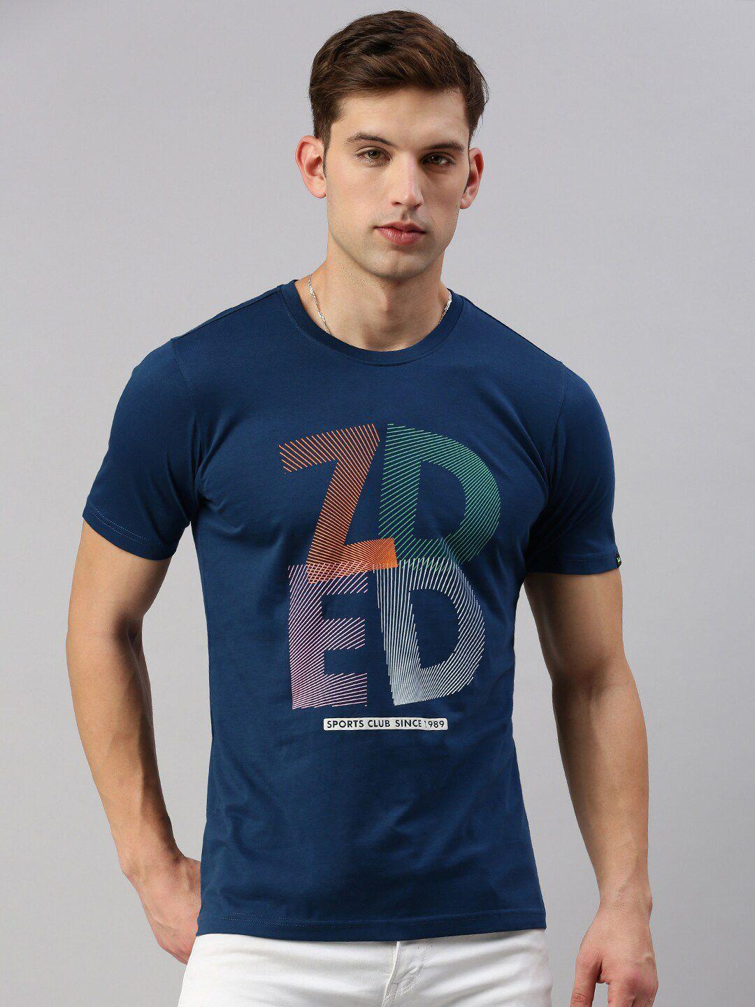 zedd brand logo printed cotton t-shirt