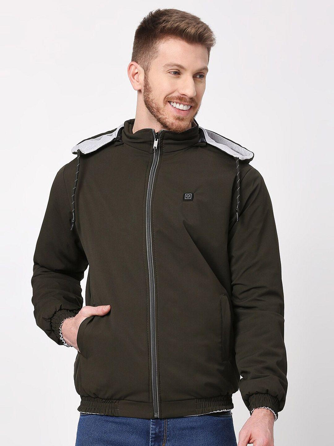 zeel windcheater hooded bomber jacket