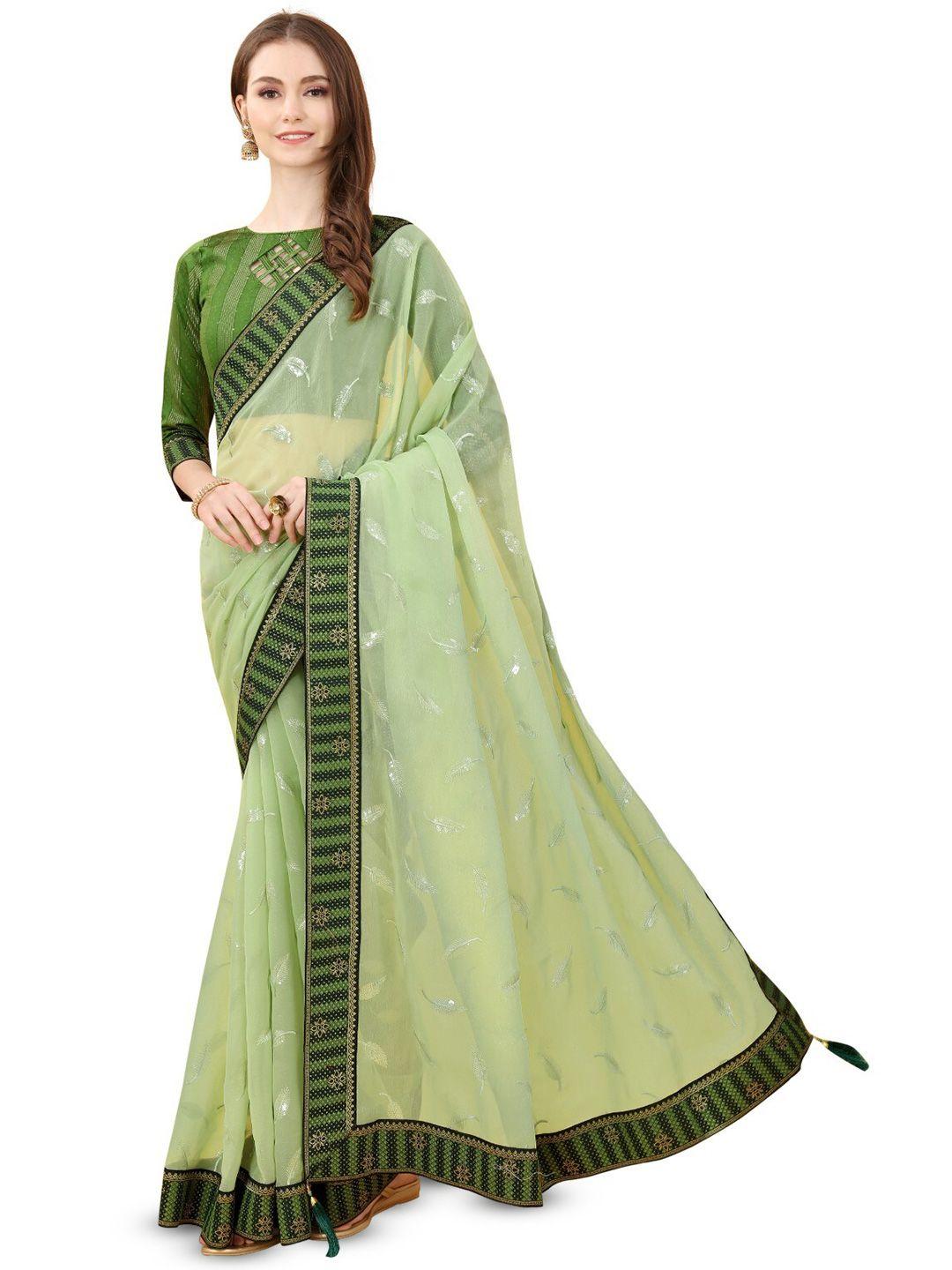 zeepkart embellished woven design zari saree
