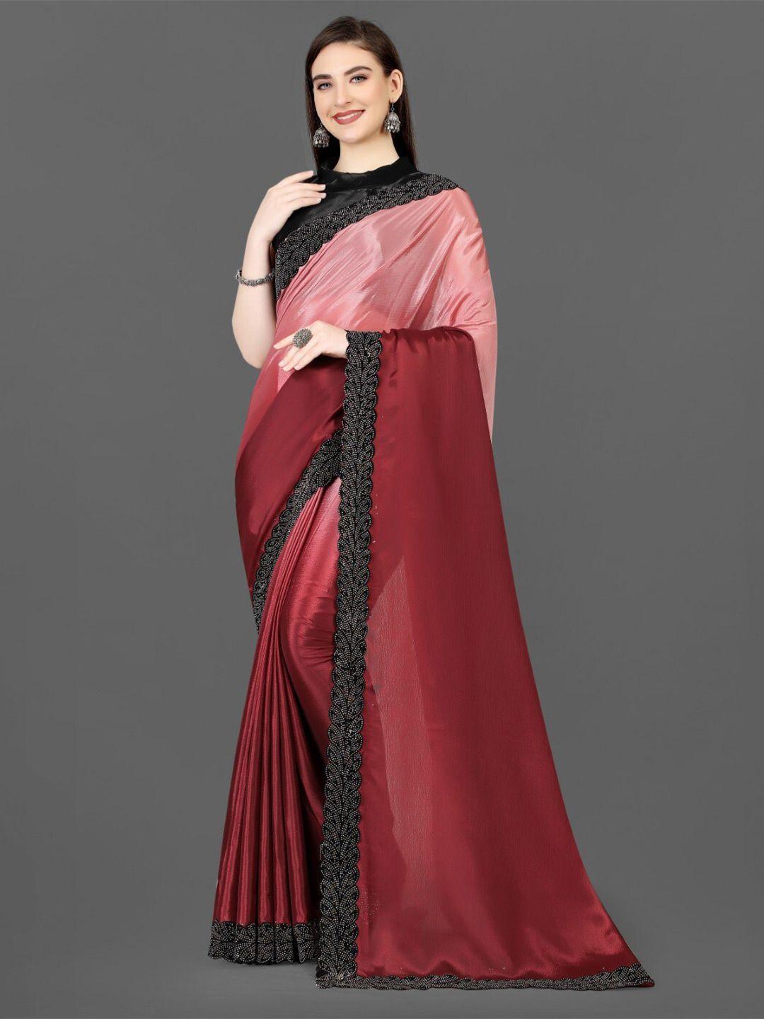 zeepkart woven design embroidered saree
