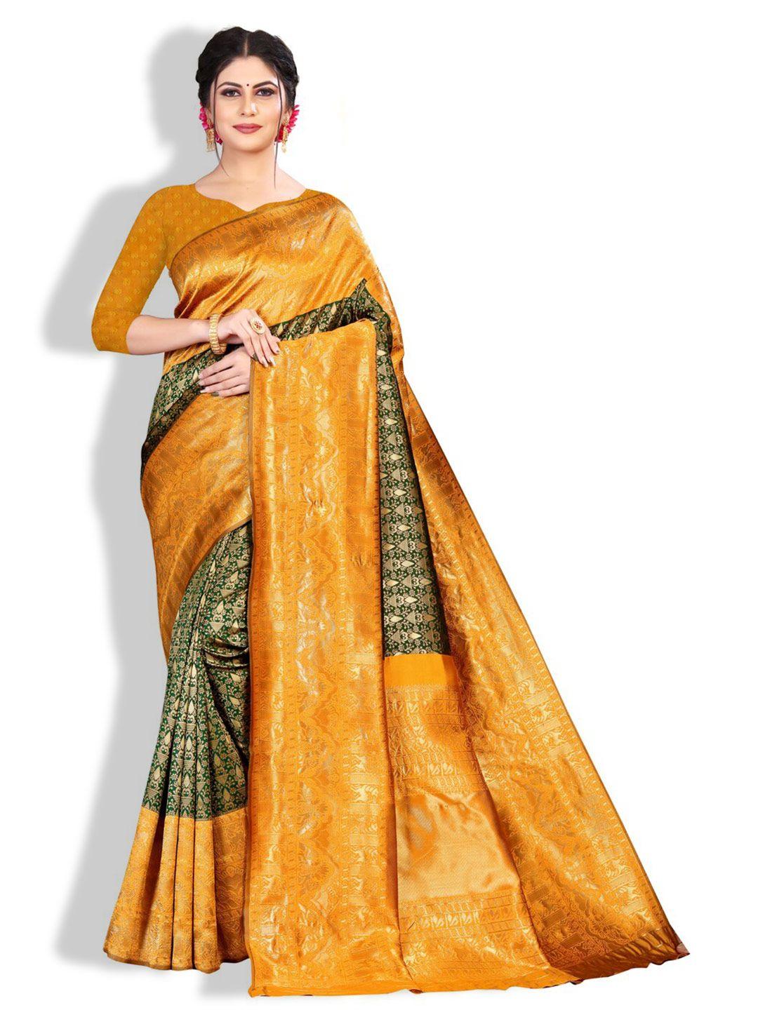 zeepkart ethnic motifs woven design zari kanjeevaram saree