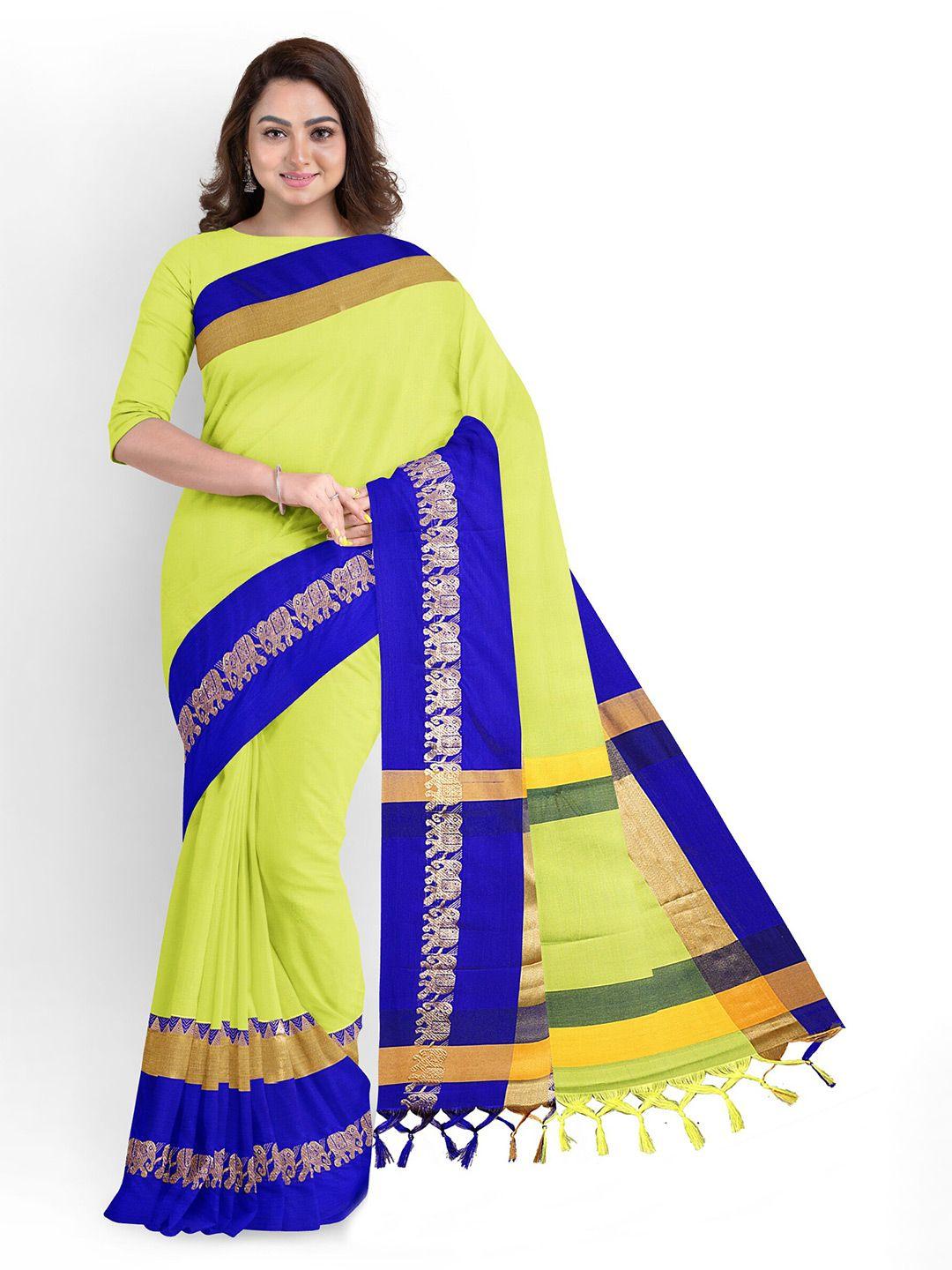 zeepkart ethnic motifs woven design zari silk cotton saree