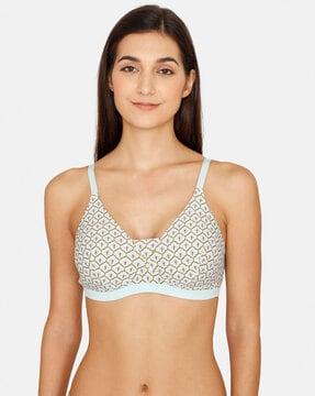 zellij dreams padded non-wired 3/4th coverage t-shirt bra