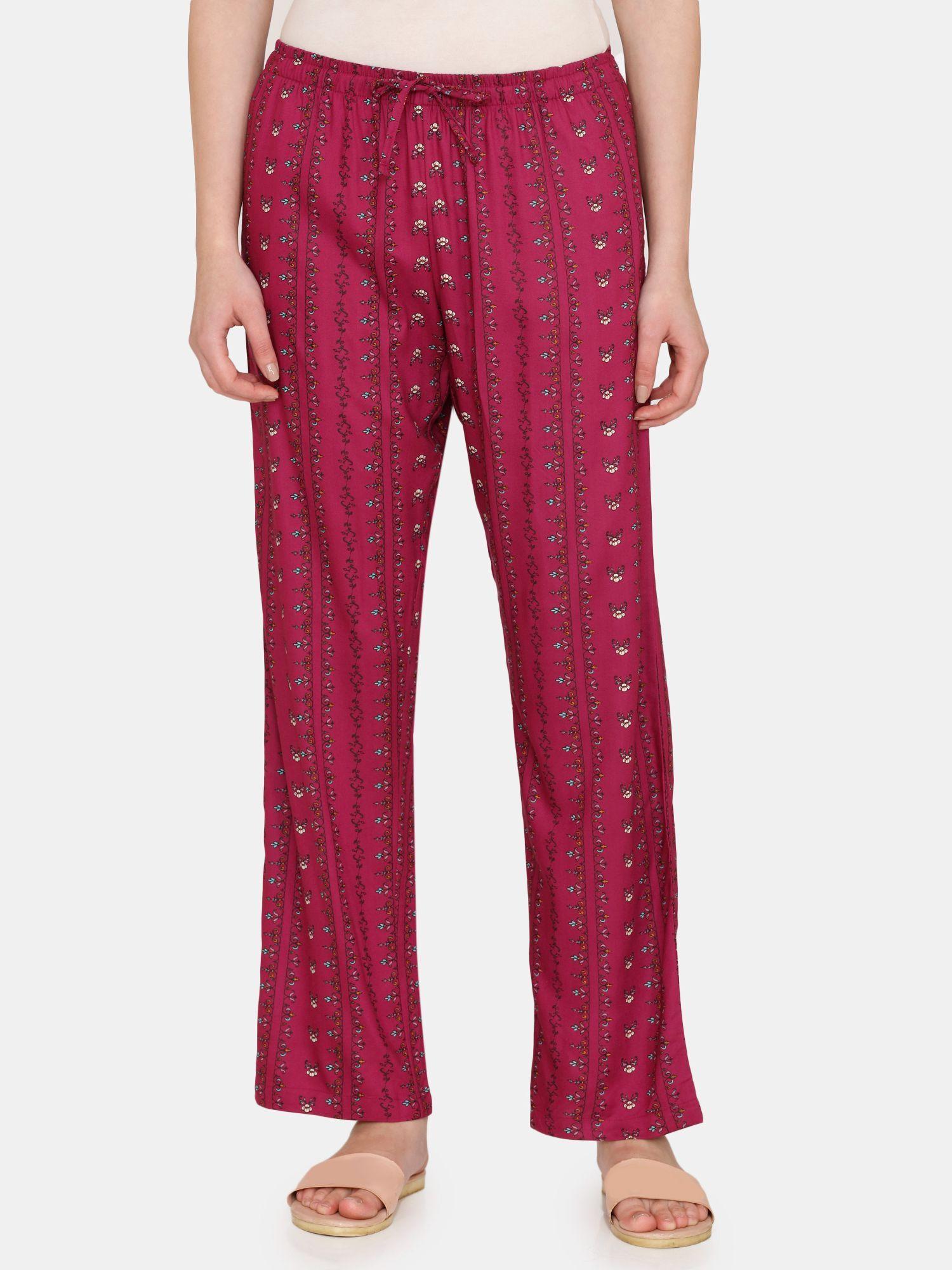 zellij dreams woven pajama - festival fuchsia