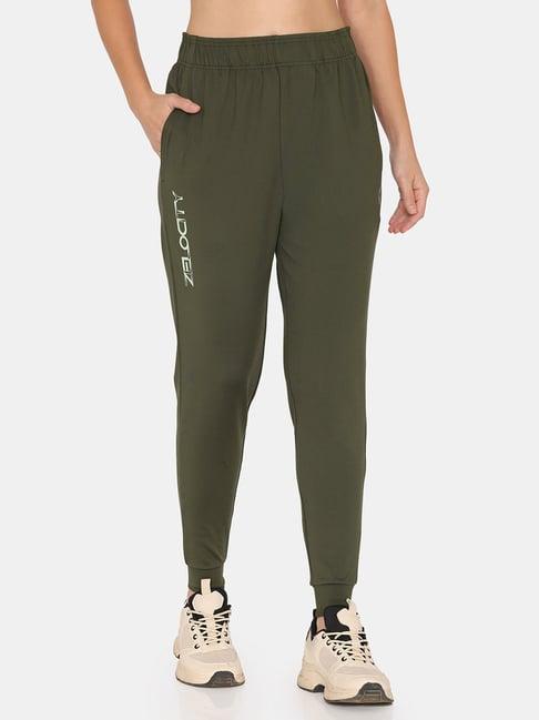 zelocity by zivame green joggers