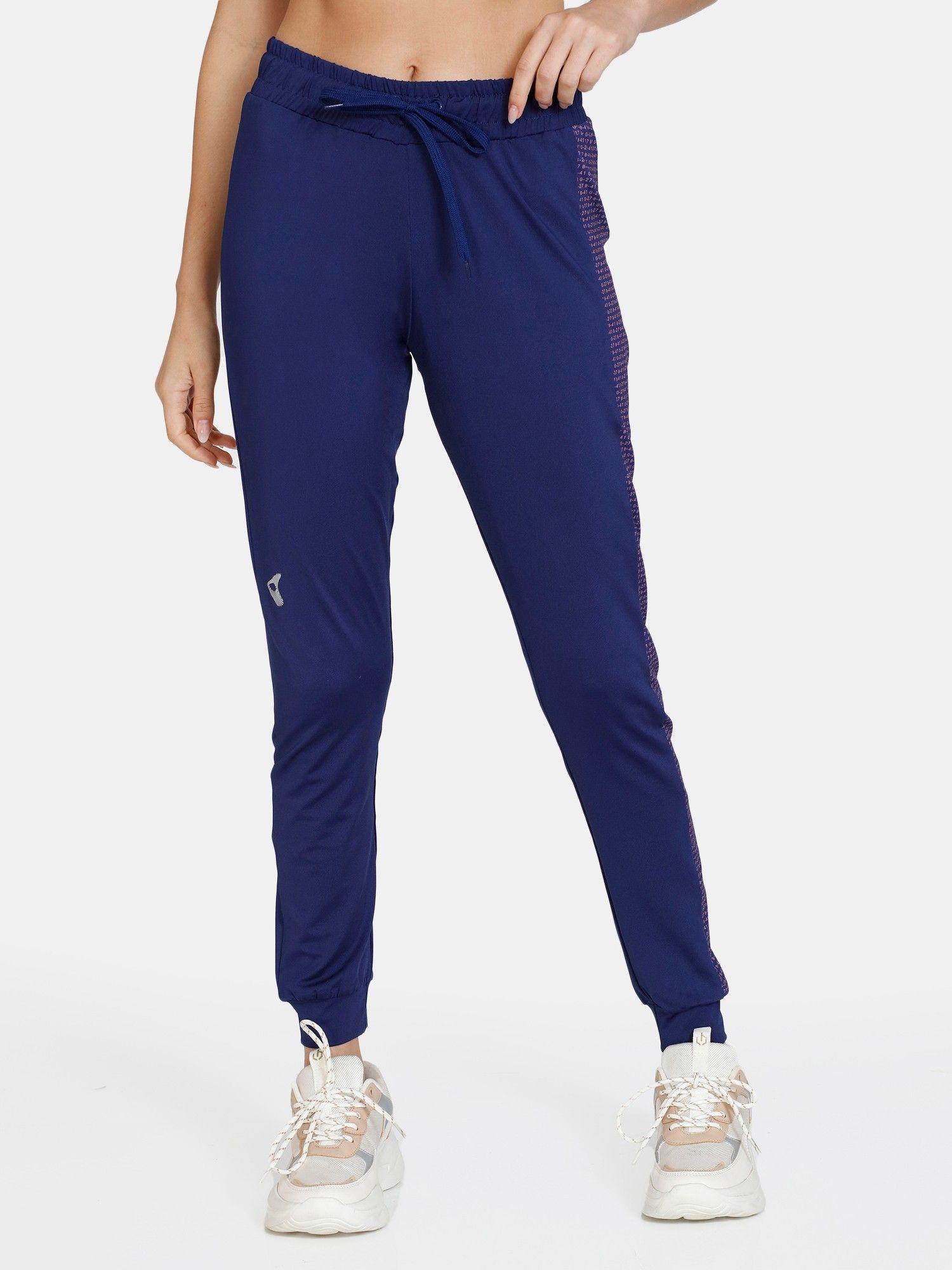 zelocity mid rise quick dry track pant