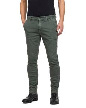 zeumar slim fit hyperflex color chinos