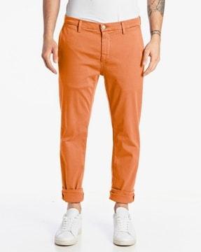 zeumar slim fit hyperflex color x-lite chinos