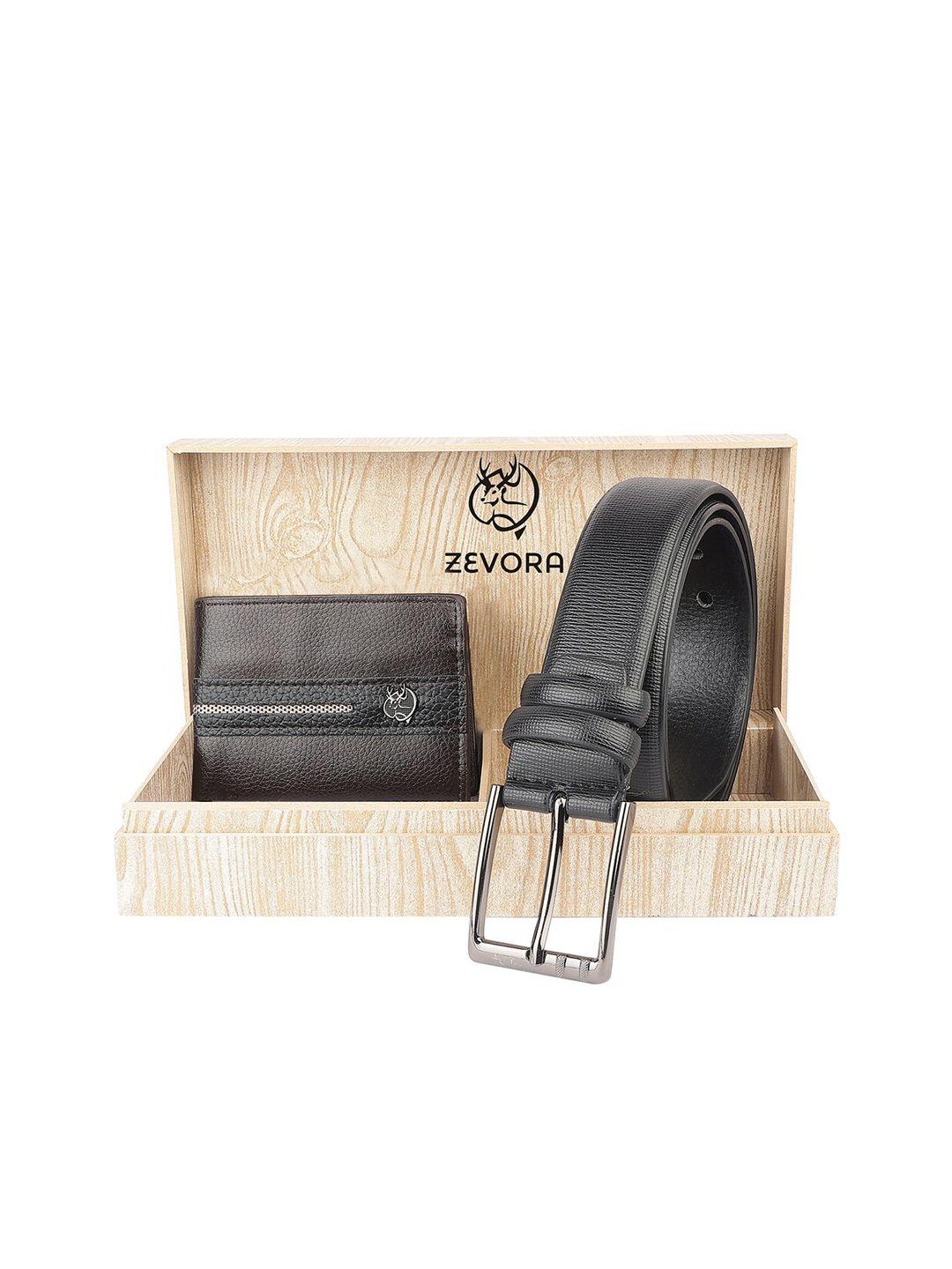 zevora men leather accessory gift set