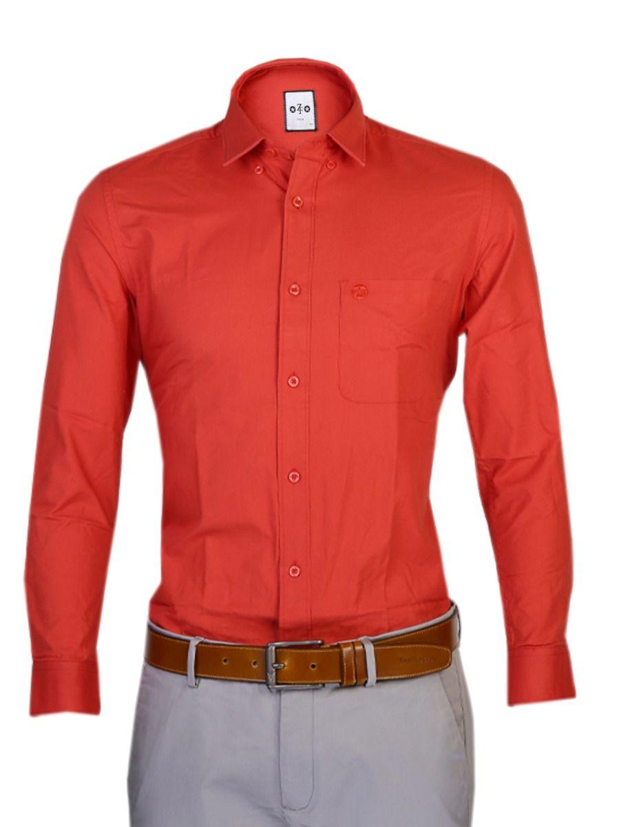 zf men's readymade casual cotton shirt