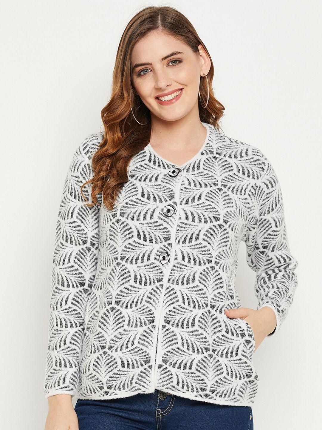 zigo printed wool sweater