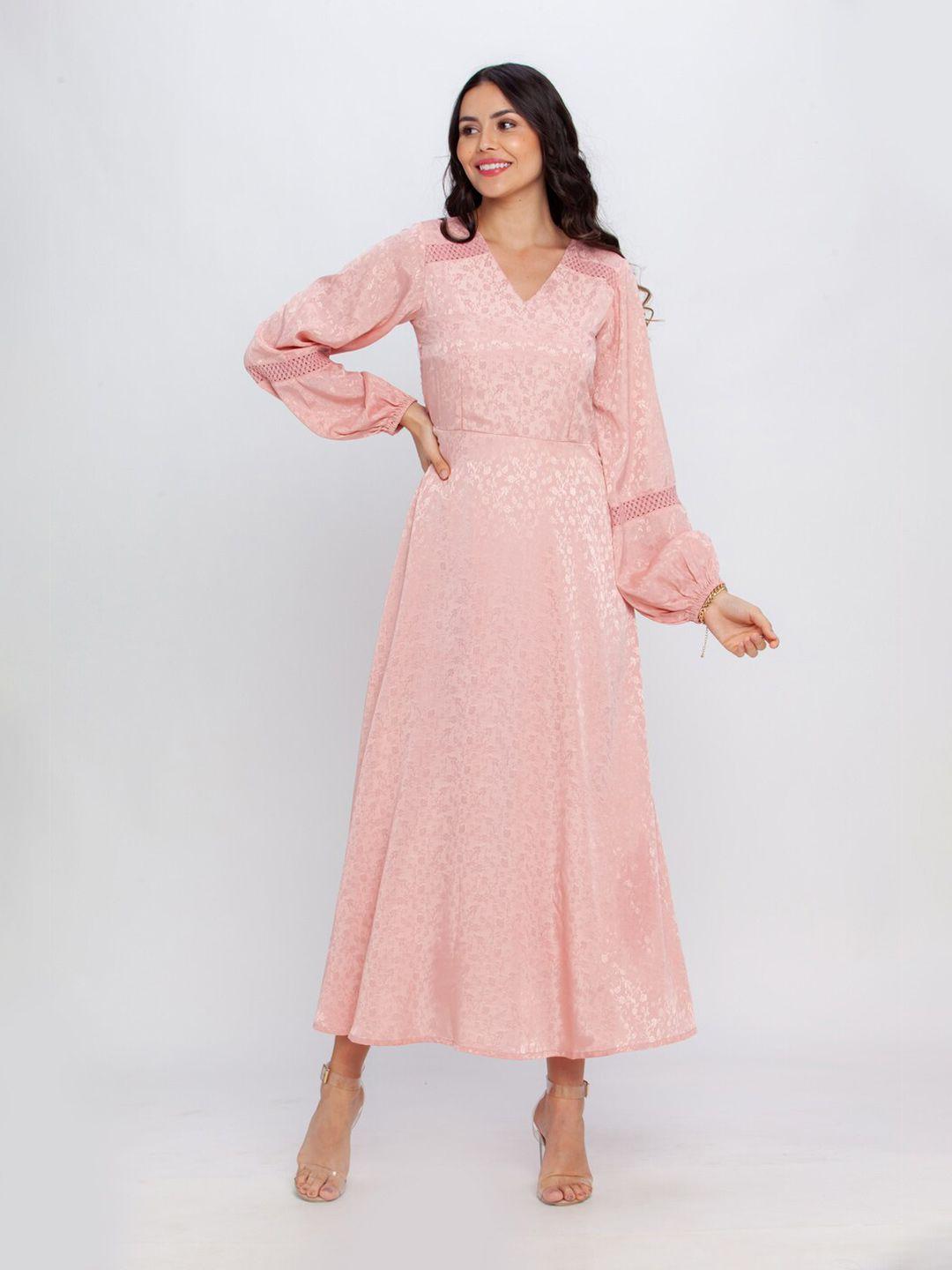 zink london pink maxi dress