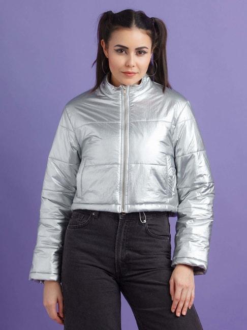 zink z silver regular fit jacket