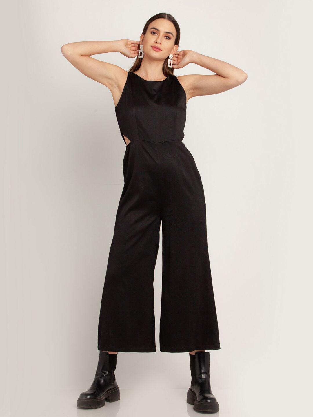 zink london black basic jumpsuit