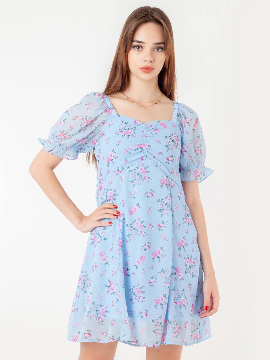 zink london blue dress