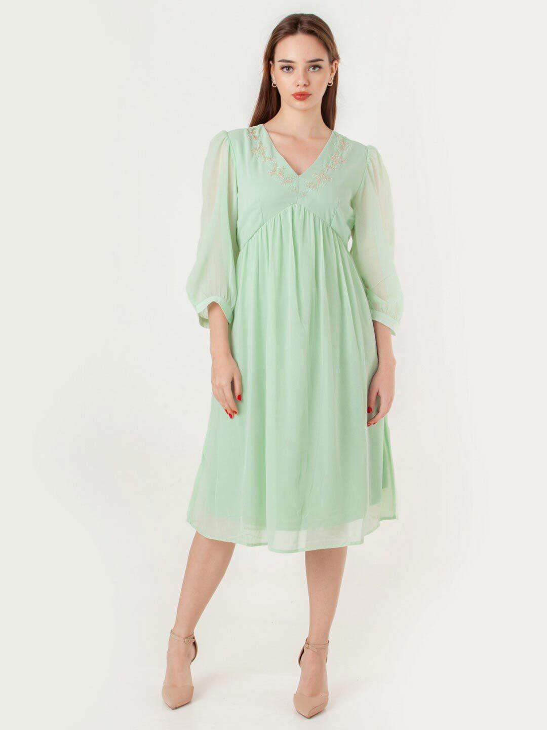 zink london green dress