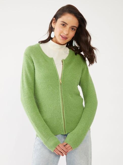 zink london green straight fit sweater