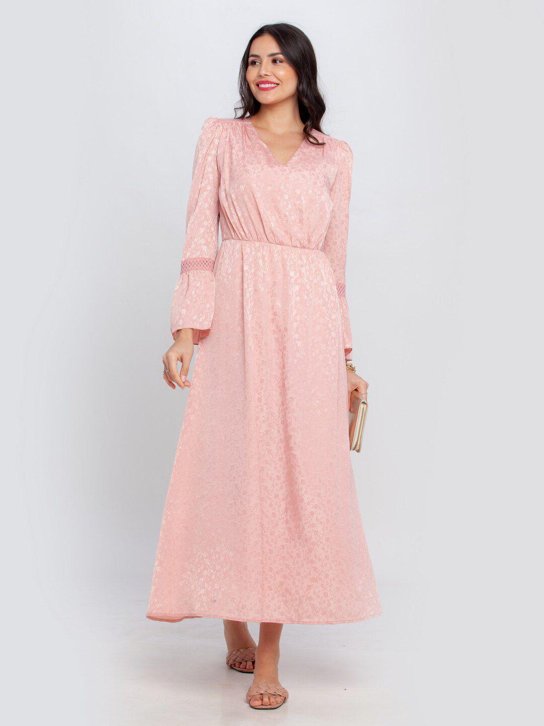 zink london pink maxi dress