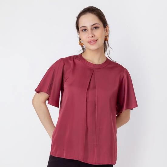 zink london women solid top