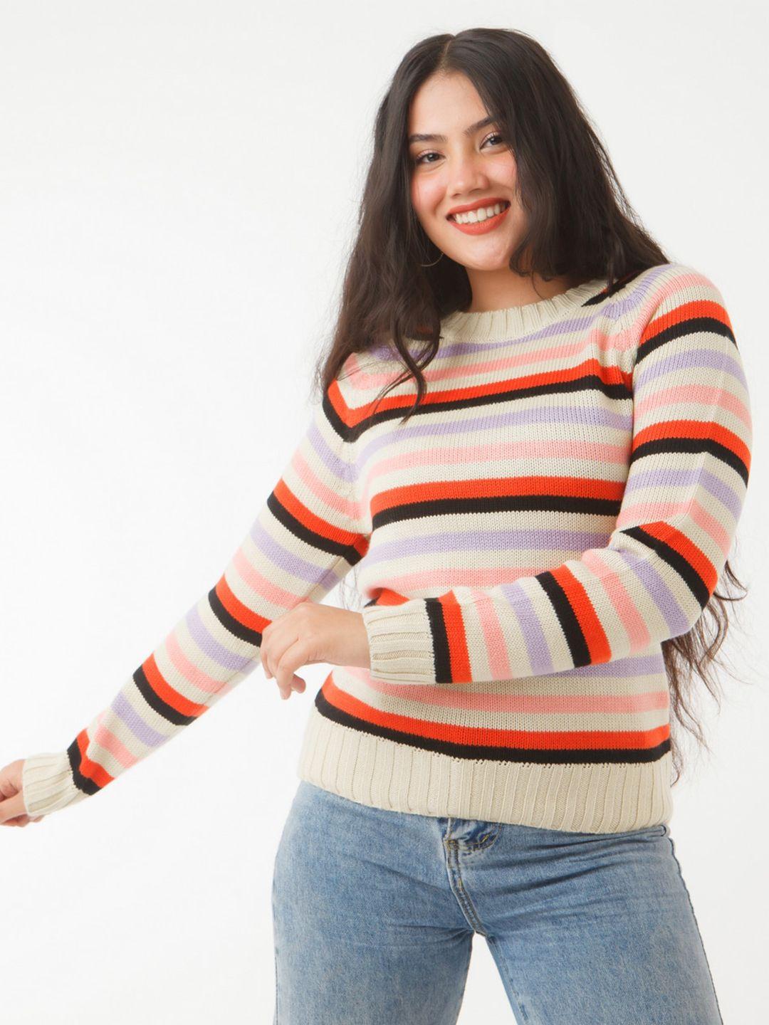 zink london women striped pullover