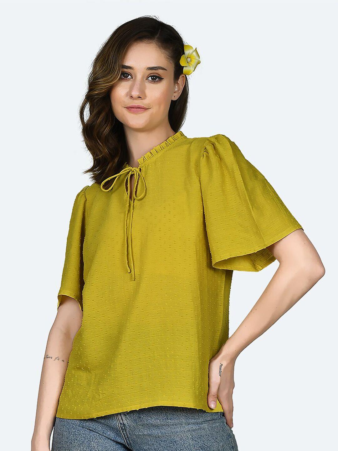 zink london yellow top