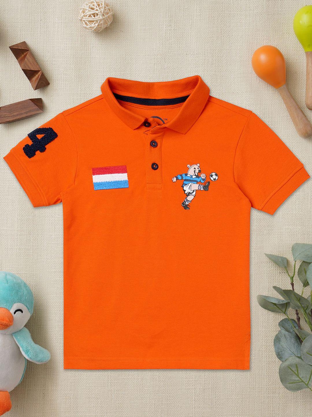 zion-boys-orange-printed-polo-collar-cotton-bio-finish-t-shirt
