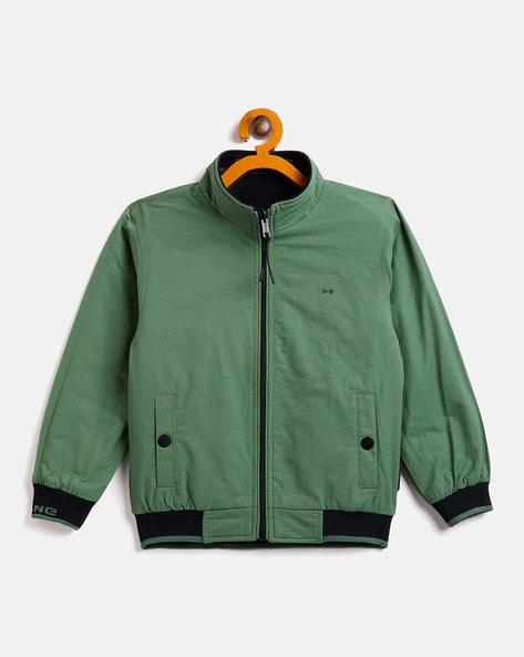 zip-front reversible jacket